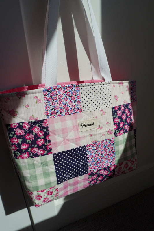 Tote Bag - Patchwork Petal