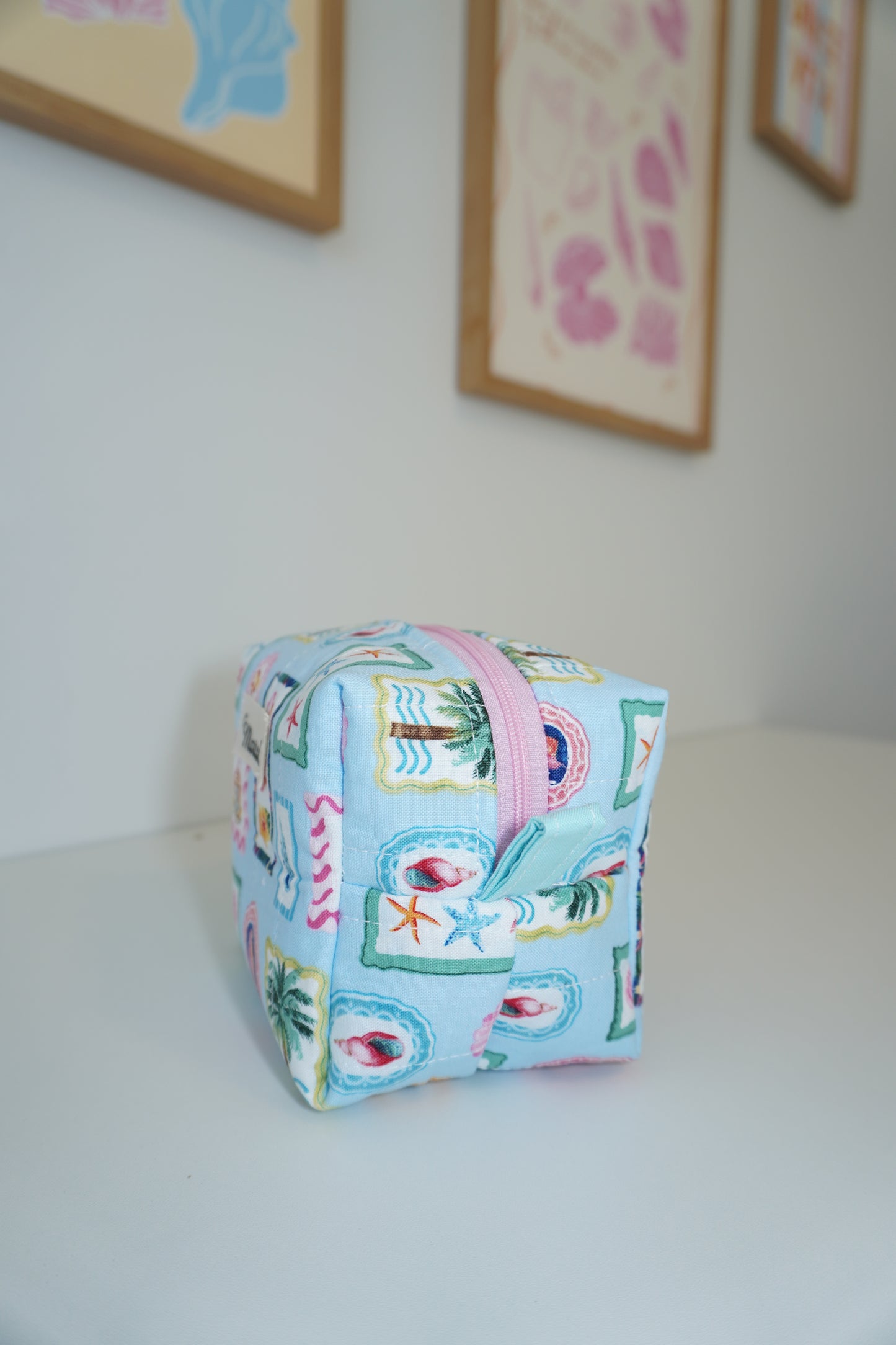 Mini Makeup Bag - Coastal Oasis