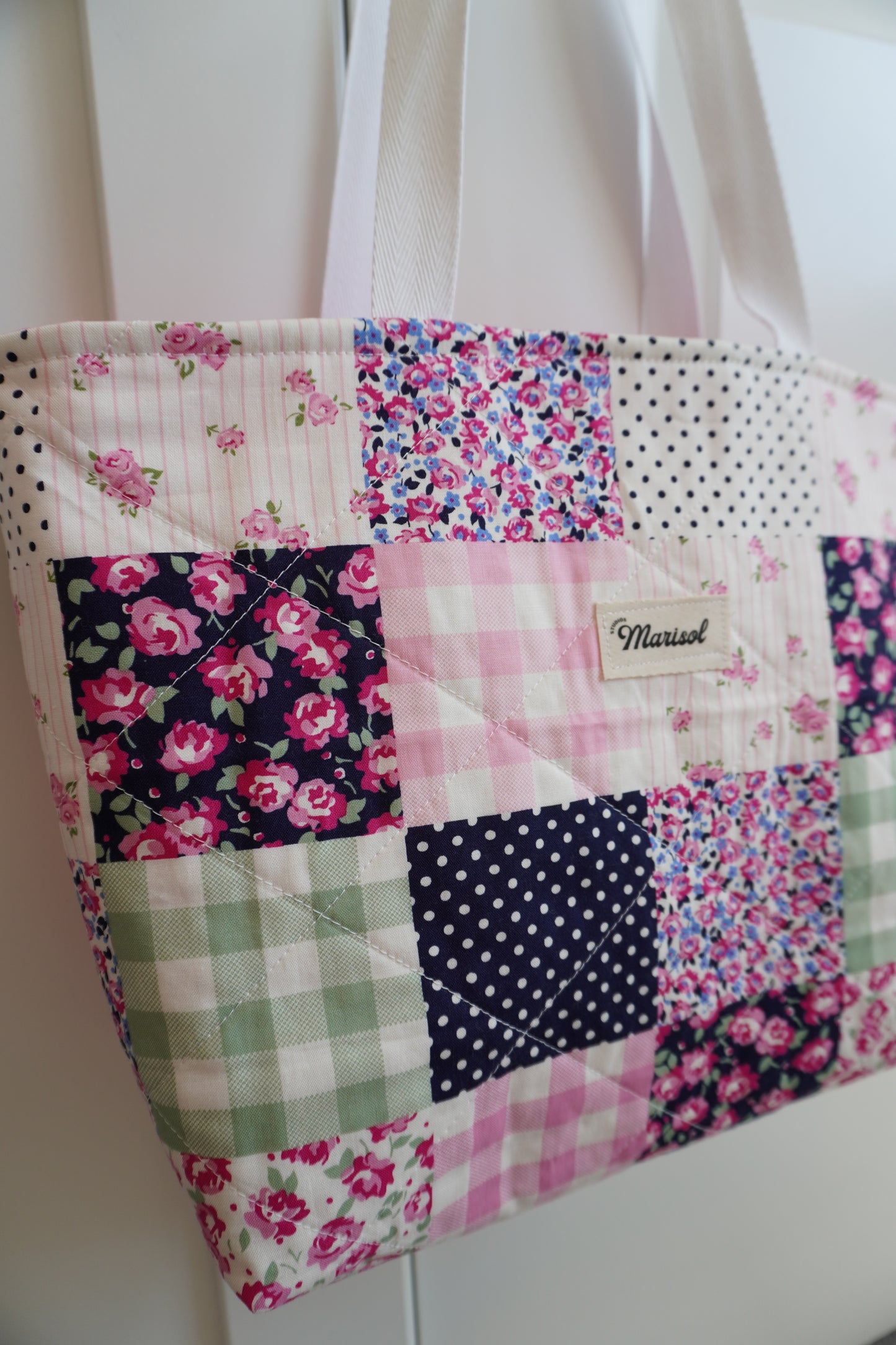 Tote Bag - Patchwork Petal