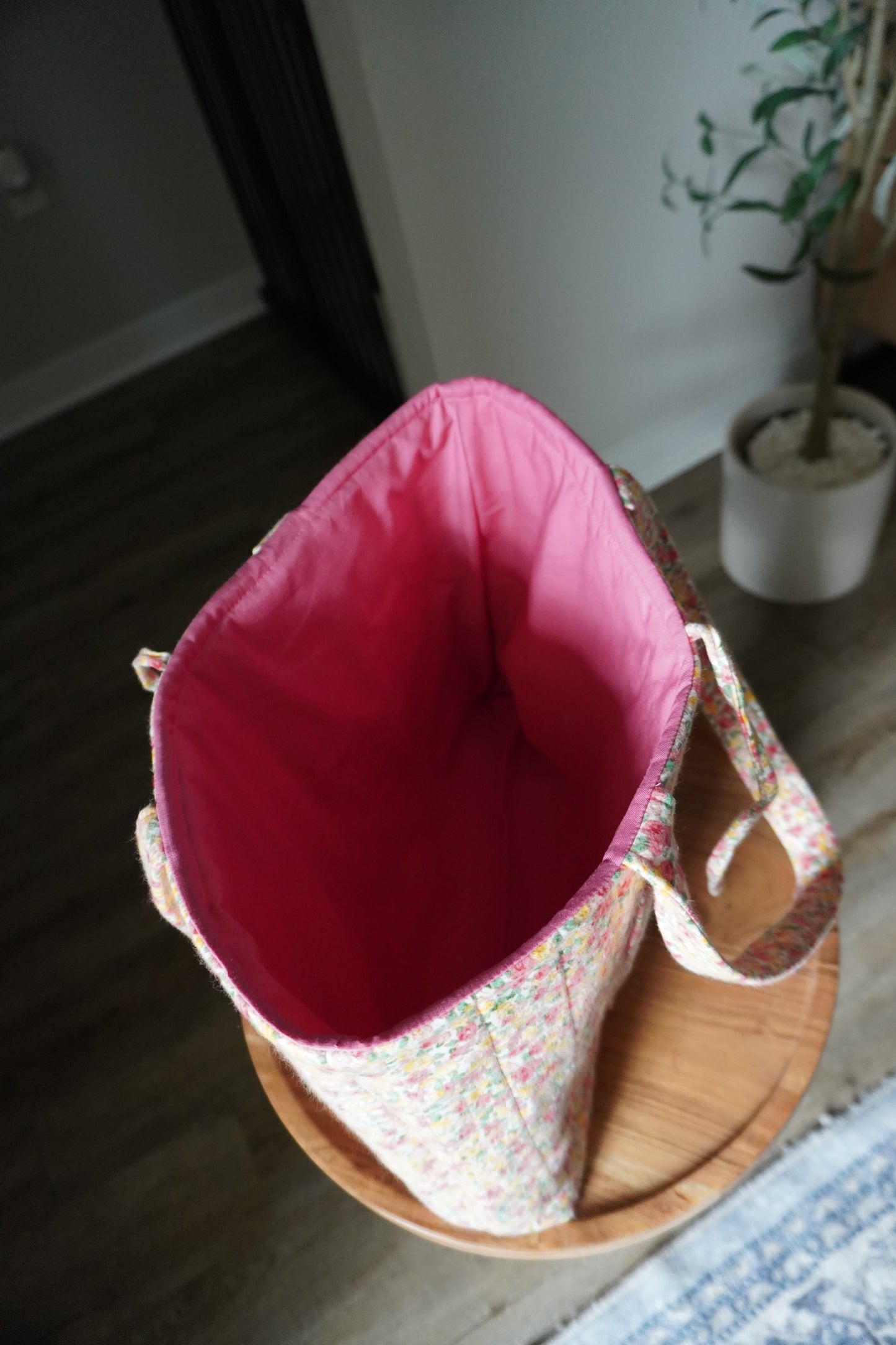 Quilted Tote Bag - Spring Floral