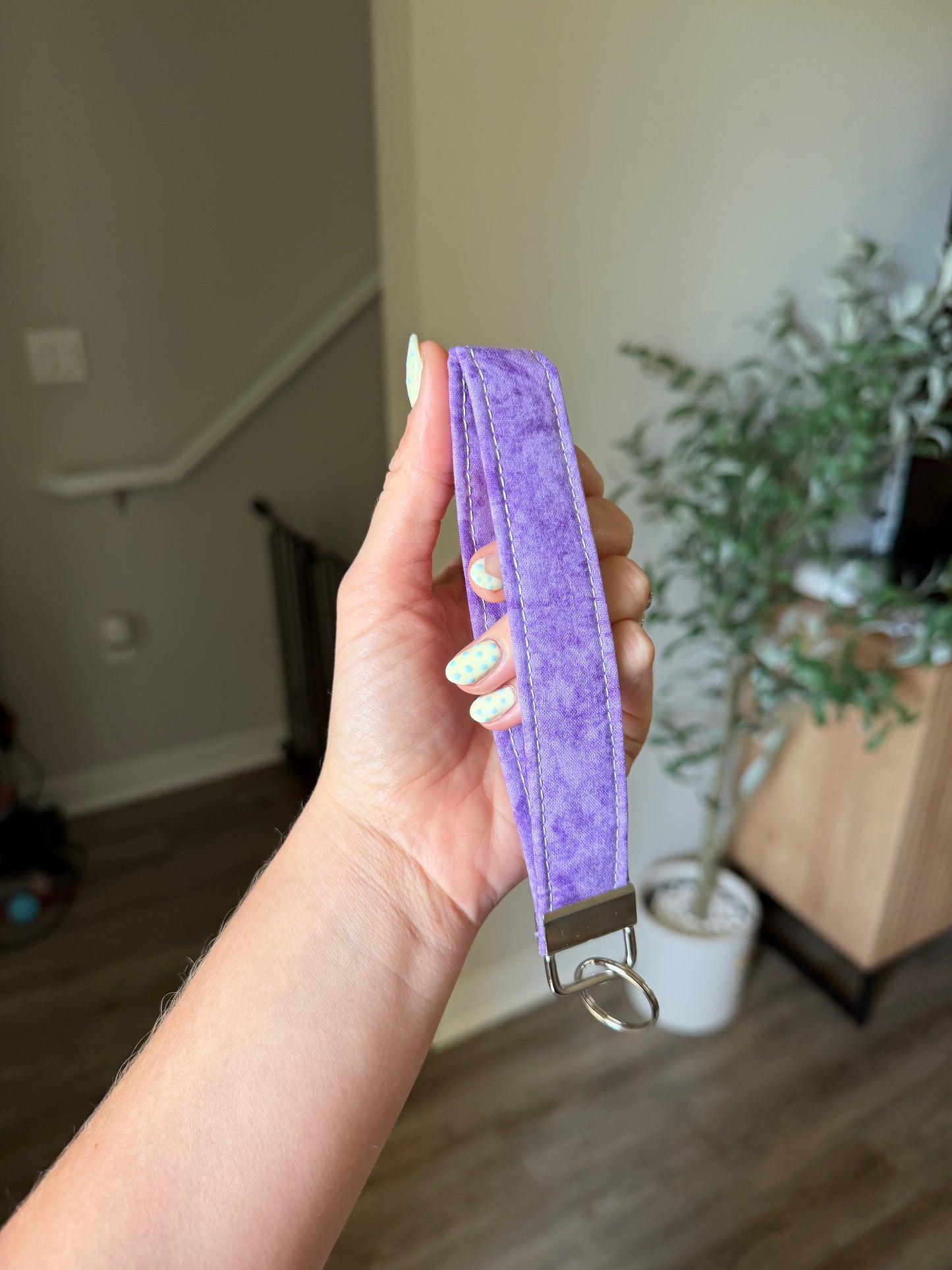 Wristlet Keychain - Purple
