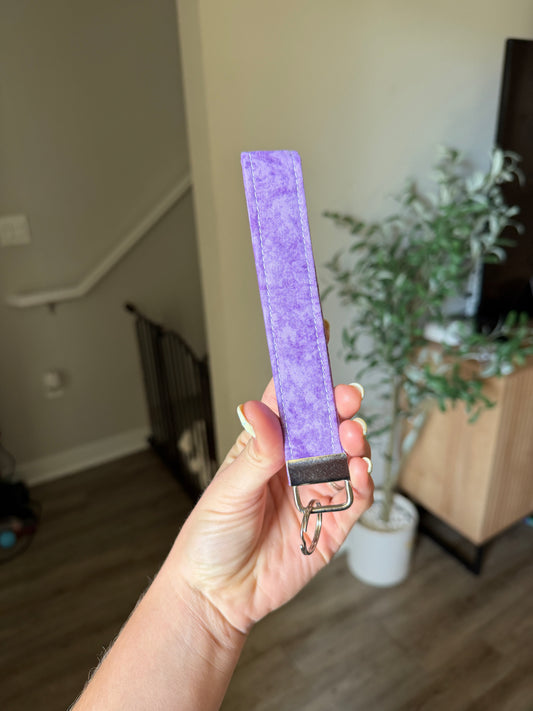 Wristlet Keychain - Purple