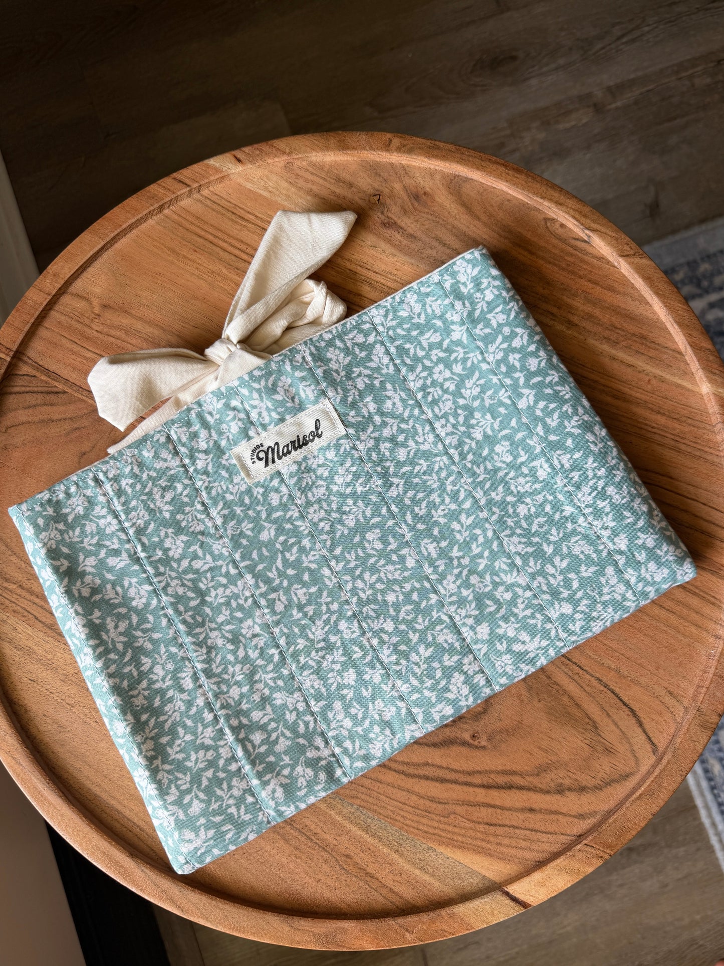 Medium Book Sleeve - Misty Blue