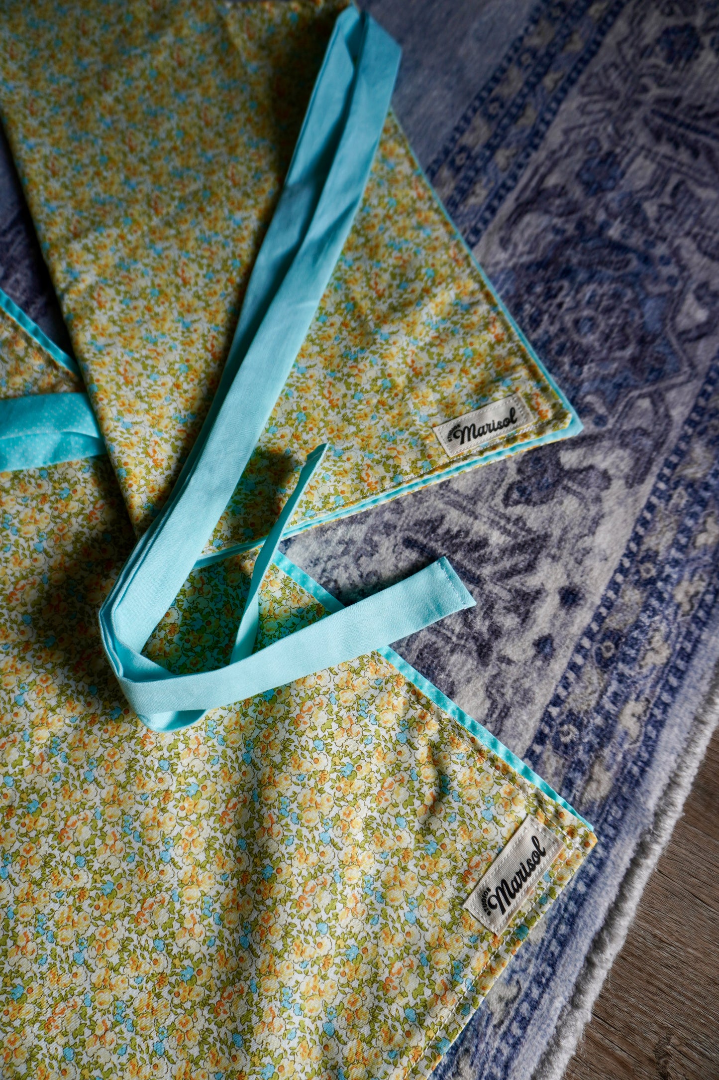 Mommy + Me Apron Set - Lemon Blossom
